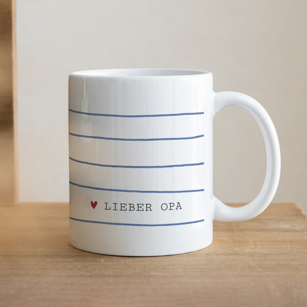 Tasse Objekte Weiß Opa Huhn foto