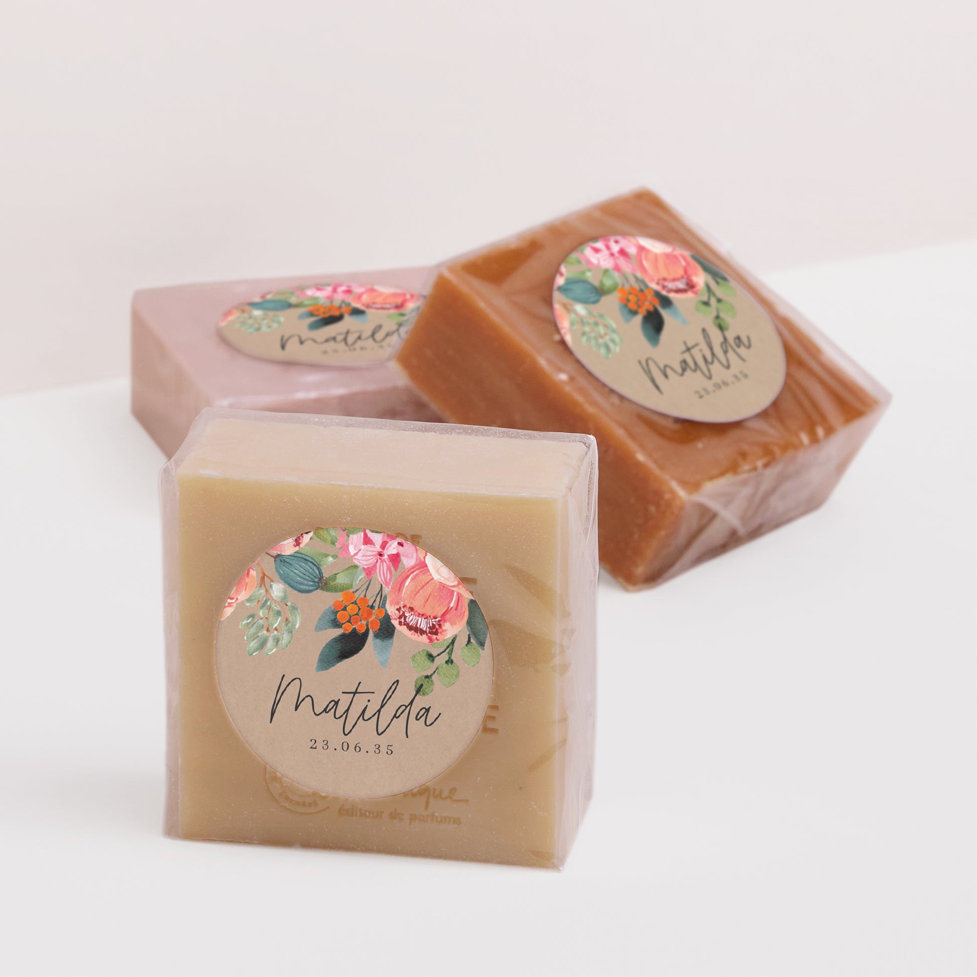 Sticker Geburt Rund Baby Bloom foto N° 3