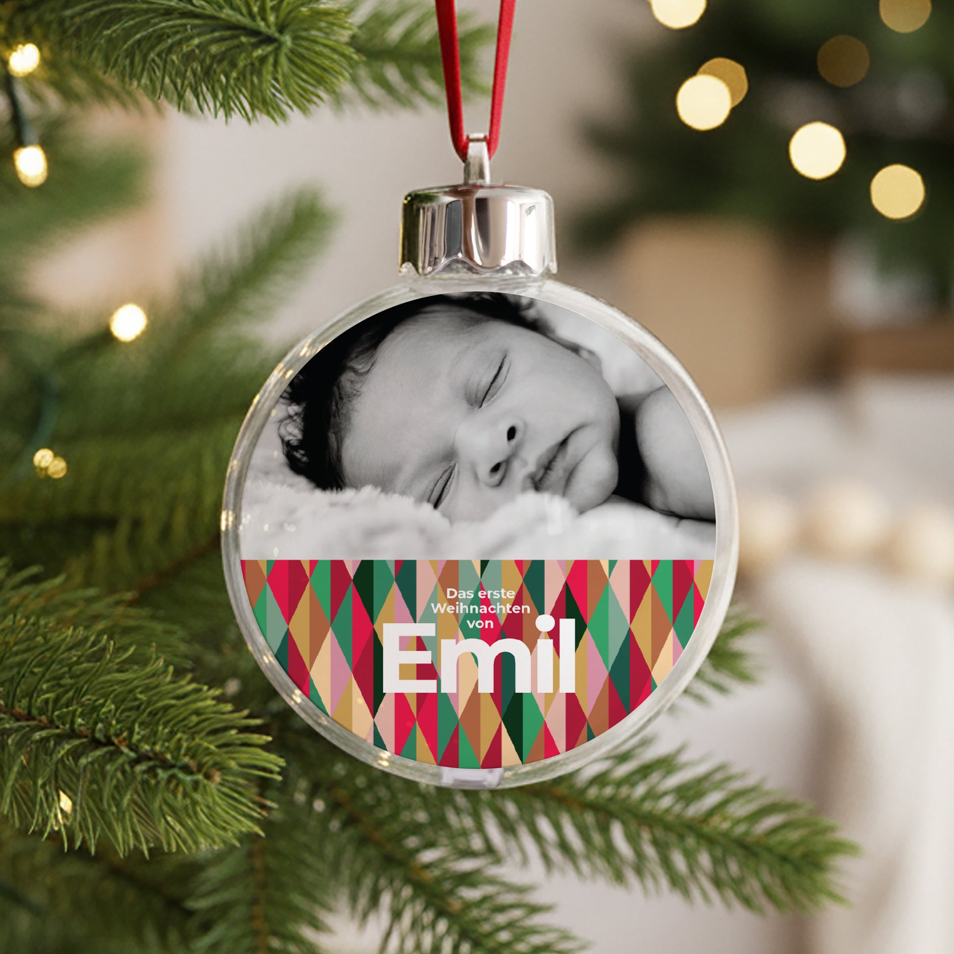 Weihnachtskugel Weihnachten Runde Weihnachten der Geburt foto N° 1