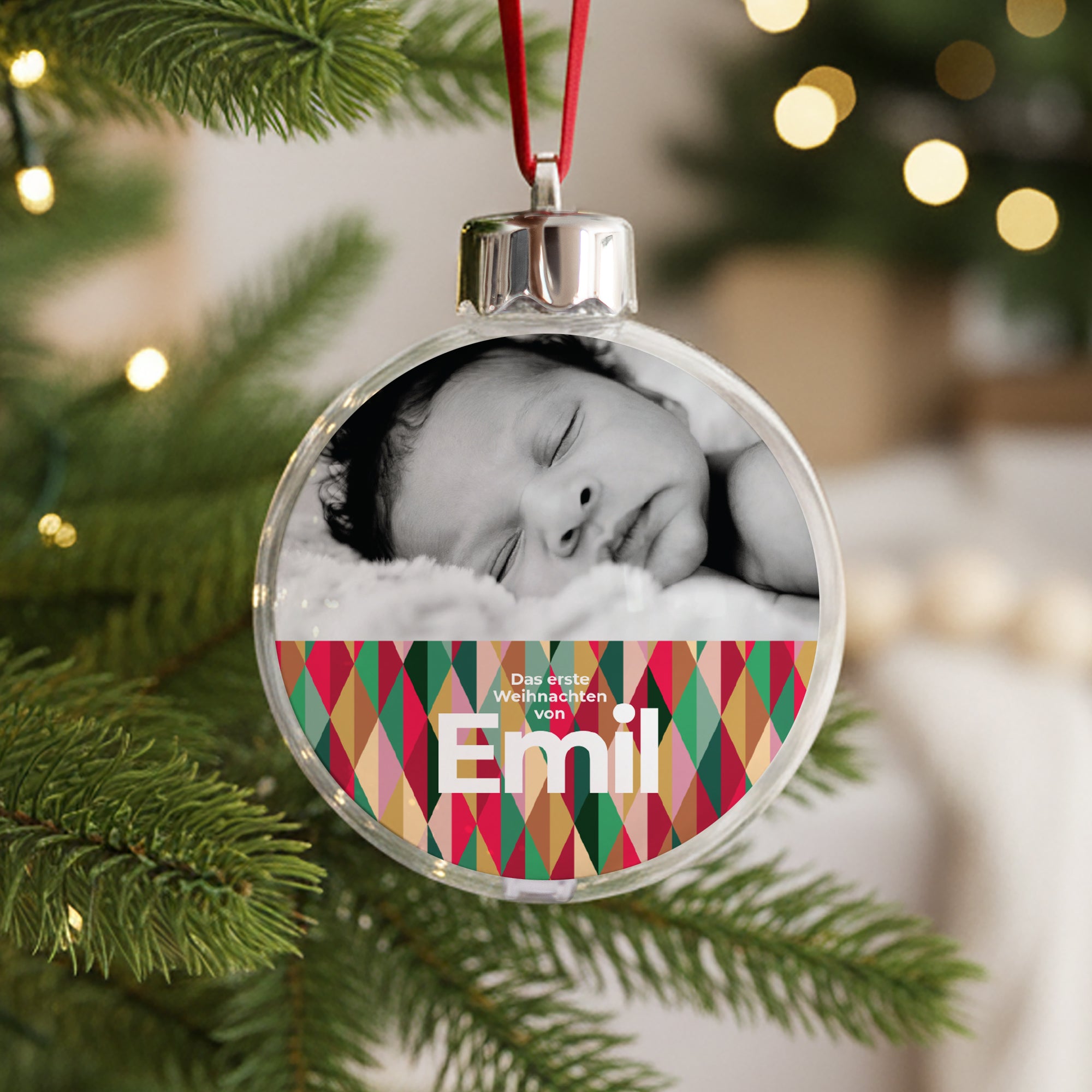 Weihnachtskugel Weihnachten Runde Weihnachten der Geburt foto N° 1