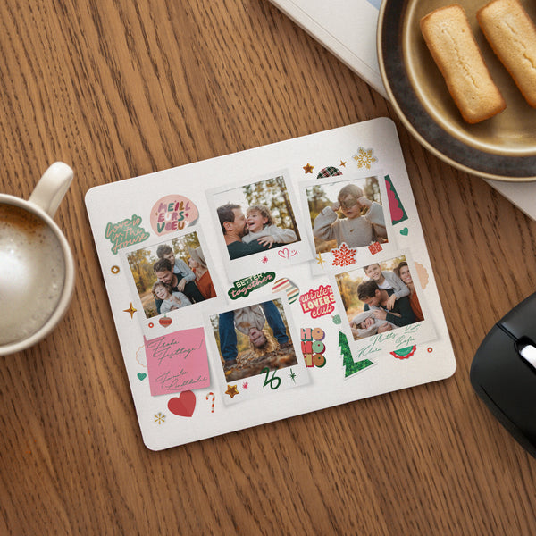 Mousepad Weihnachten Rechteck Winter-Polares foto