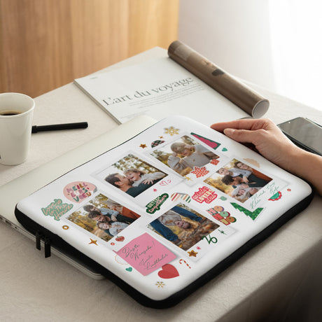 Laptophülle Weihnachten 15 Zoll Winter-Polares