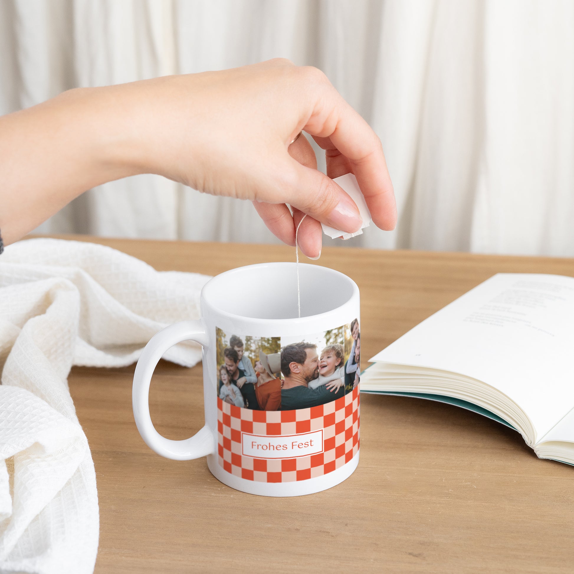 Tasse Weihnachten Weiß Weihnachtszauber foto N° 3