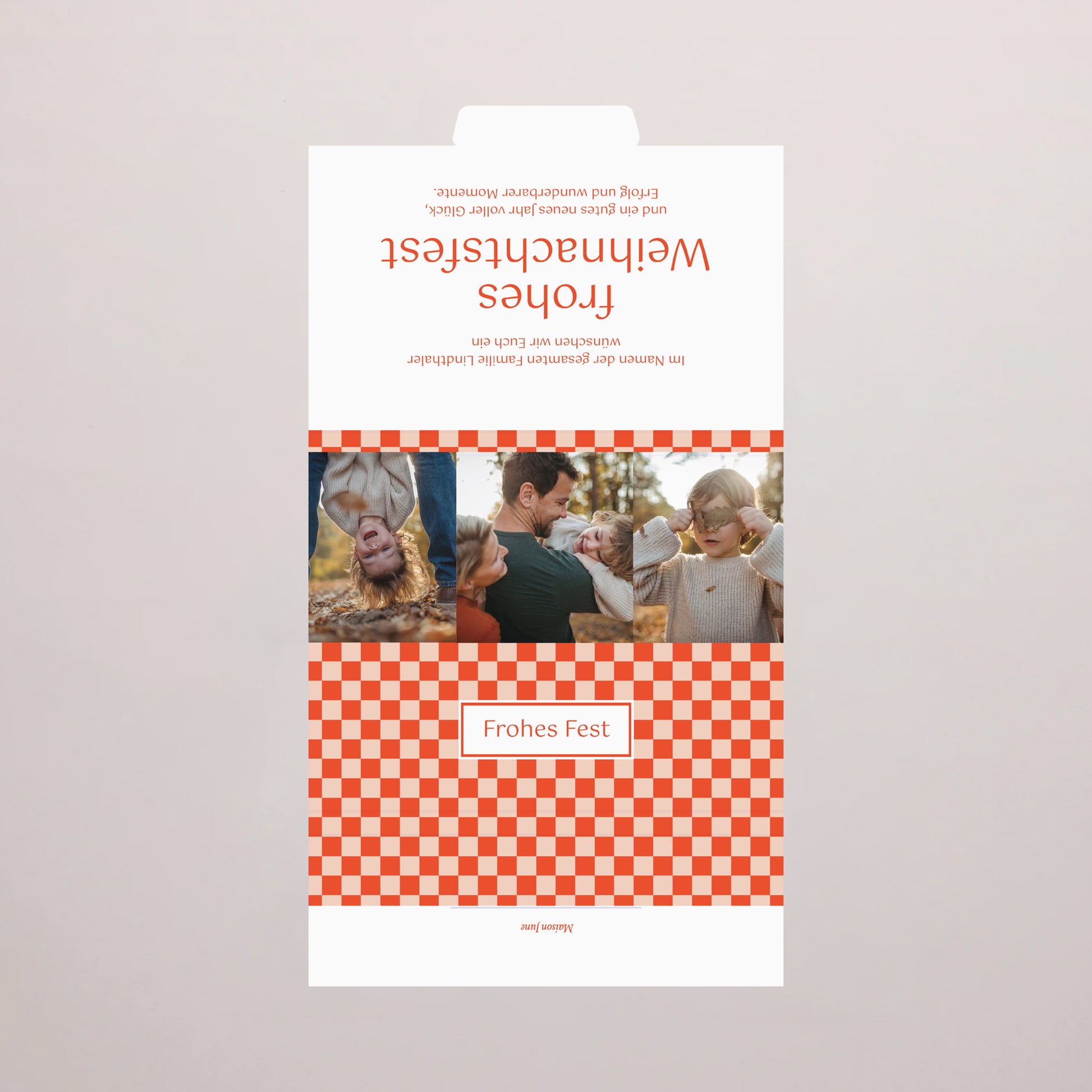 Personalisierte Schokoladenbox Weihnachten 6 Schokoladen Weihnachtszauber foto N° 3