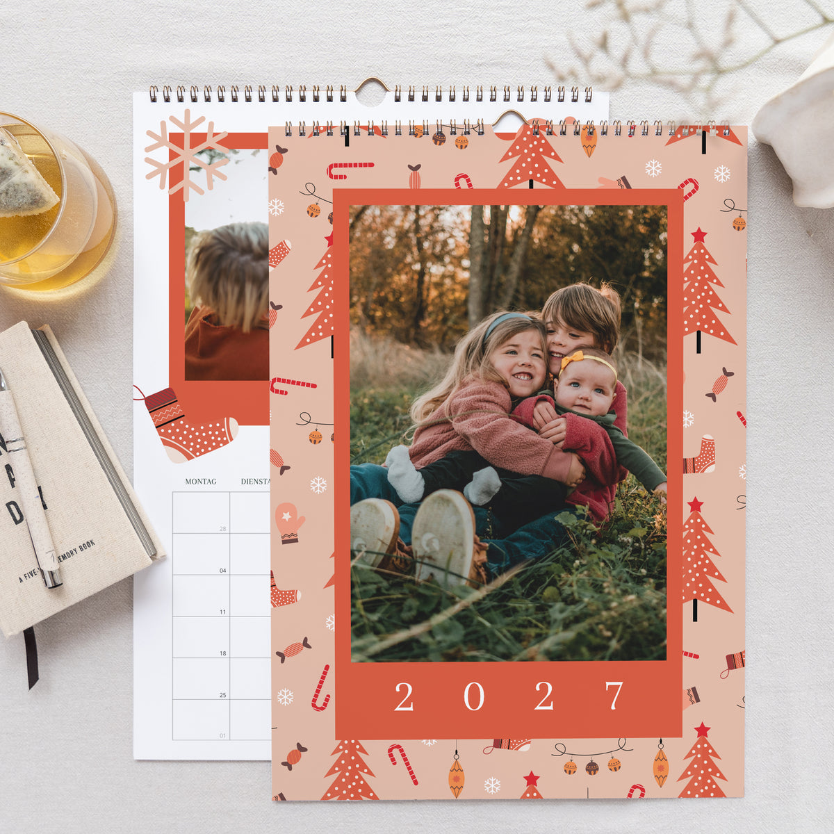 Kalender Weihnachten Wandgemälde A3 Wertvolle Momente foto N° 1