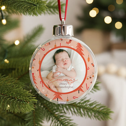Weihnachtskugel Weihnachten Runde Wertvolle Momente foto N° 1