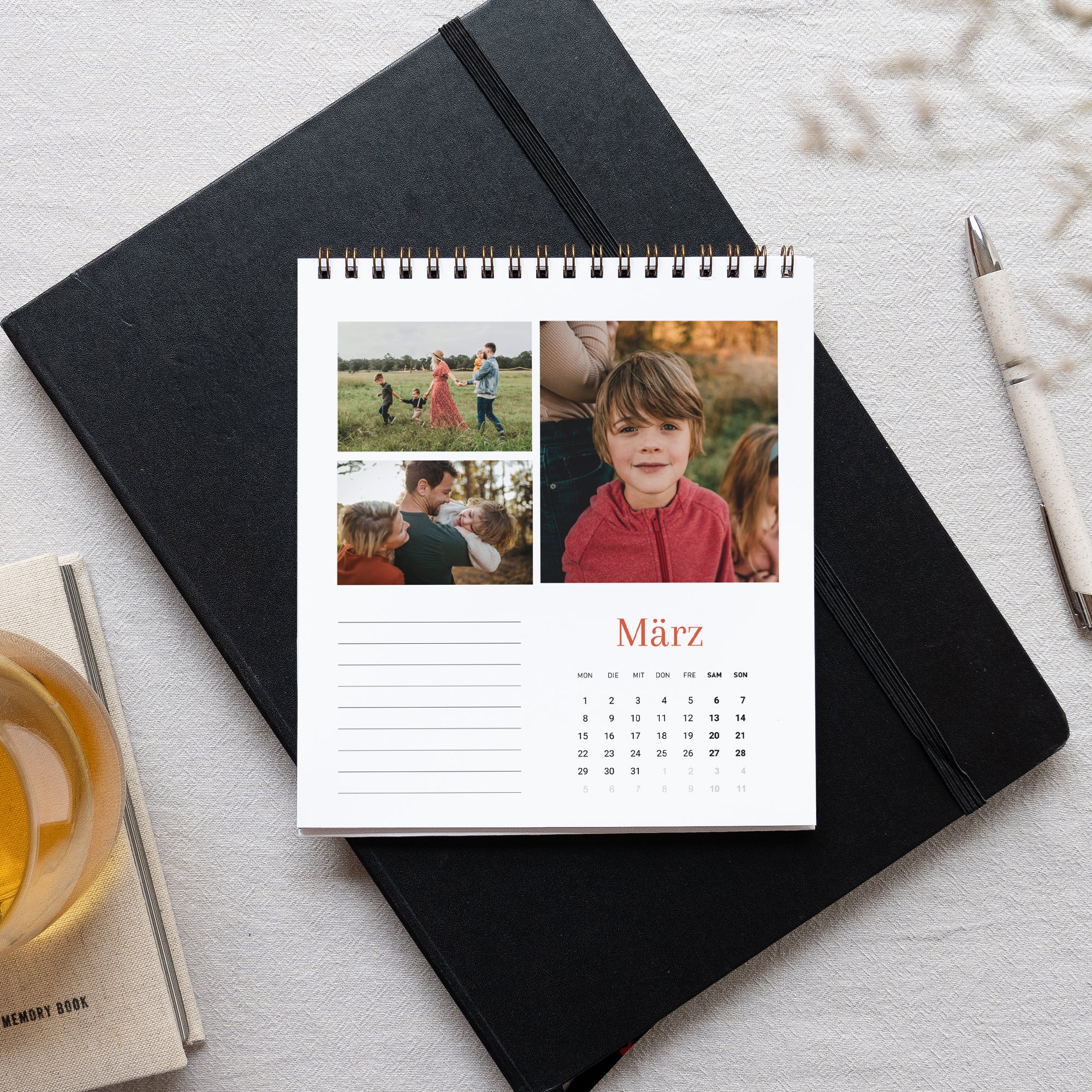 Kalender Weihnachten Büro, Staffelei Wertvolle Momente foto N° 3