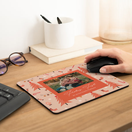 Mousepad Weihnachten Rechteck Wertvolle Momente