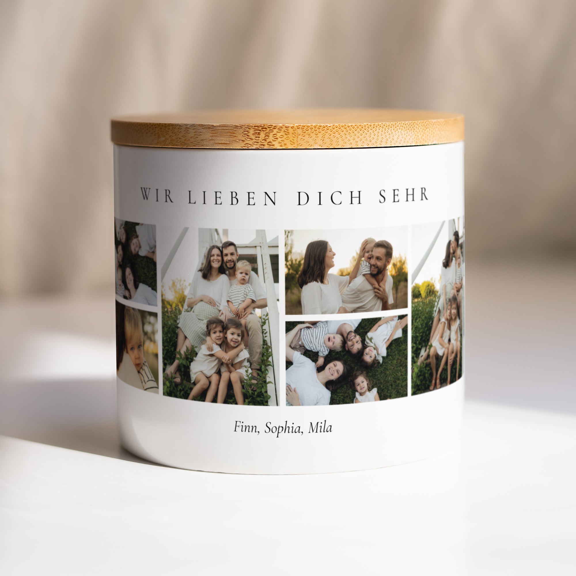 Keramiktopf Weihnachten 48 cl Weihnachten in Fotos foto N° 1