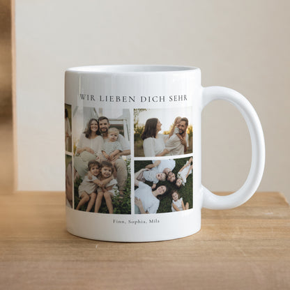 Tasse Weihnachten Weiß Weihnachten in Fotos foto N° 1