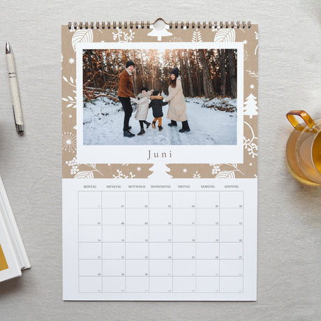 Kalender Weihnachten Wandgemälde A3 Weihnachtstraditionen