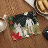 Mousepad Weihnachten Rechteck Weihnachtskranz foto N° 1