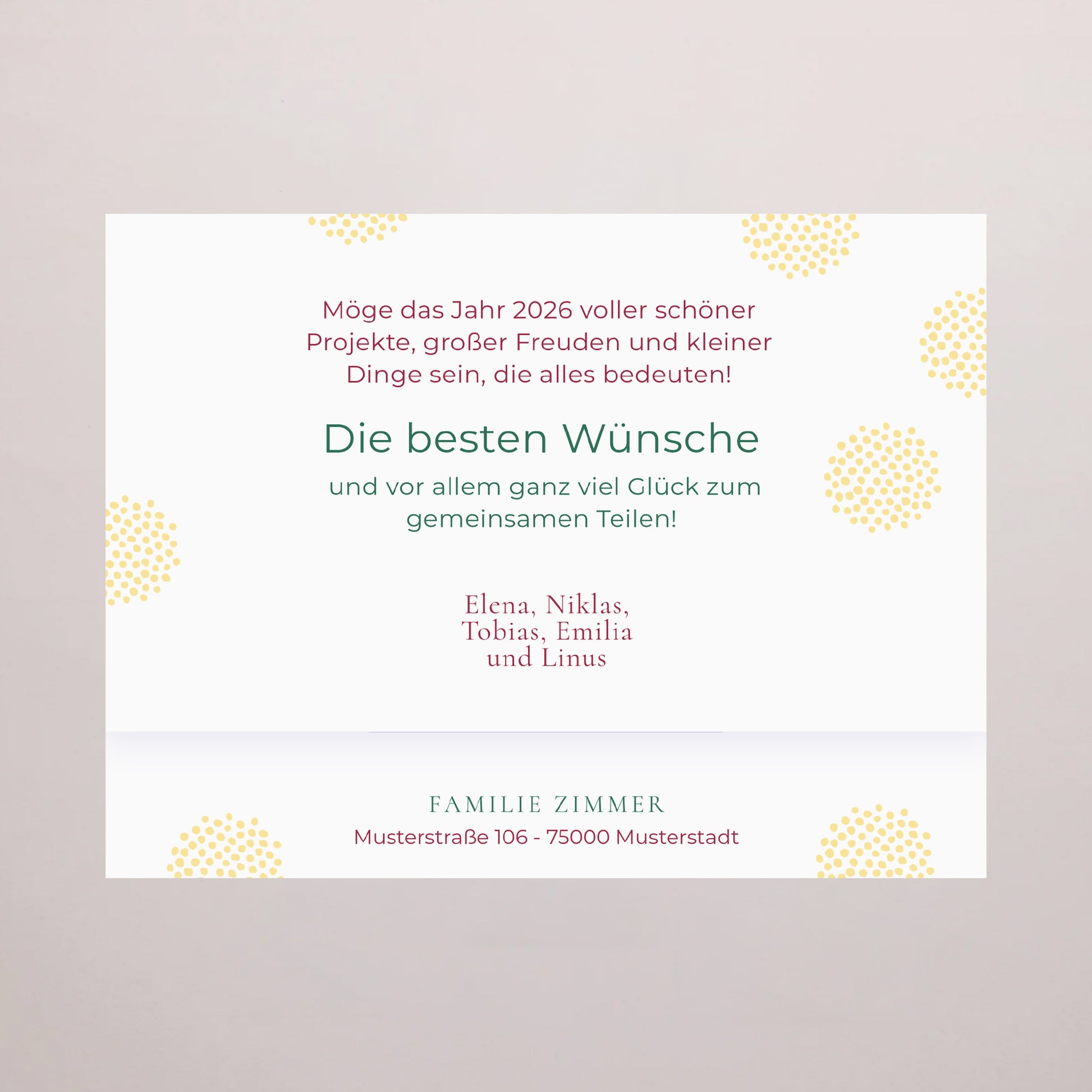 Personalisierte Schokoladenbox Weihnachten 6 Schokoladen Der Wintersonnenwende foto N° 4