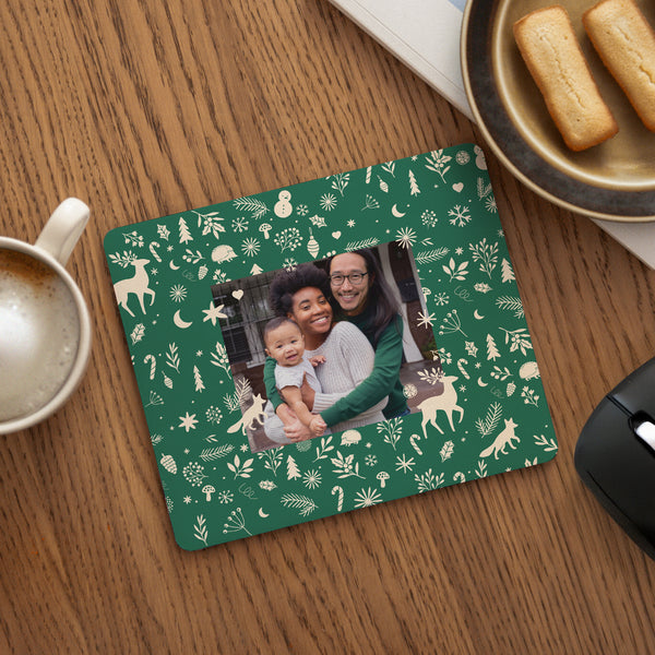 Mousepad Weihnachten Rechteck foto