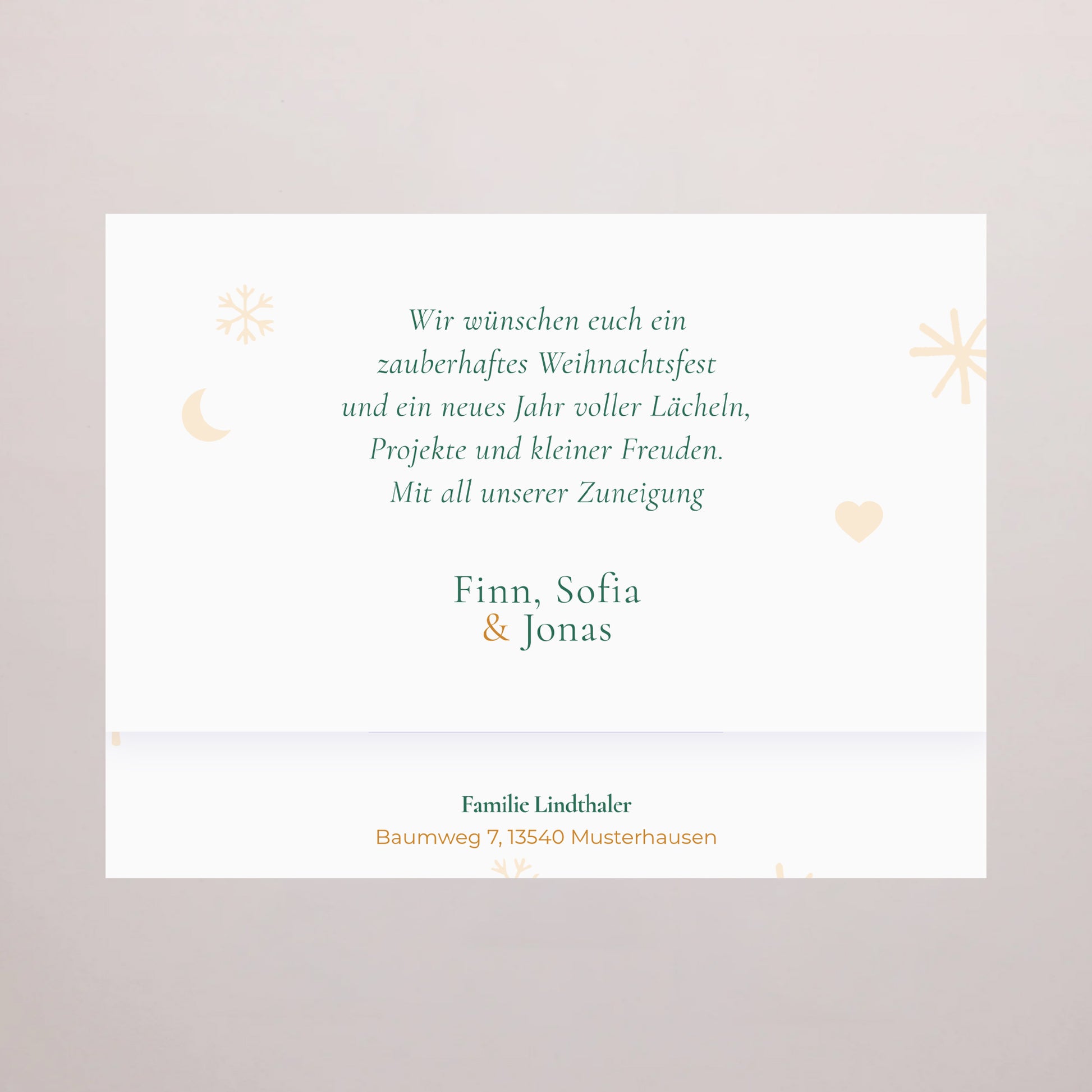 Personalisierte Schokoladenbox Weihnachten 6 Schokoladen foto N° 4