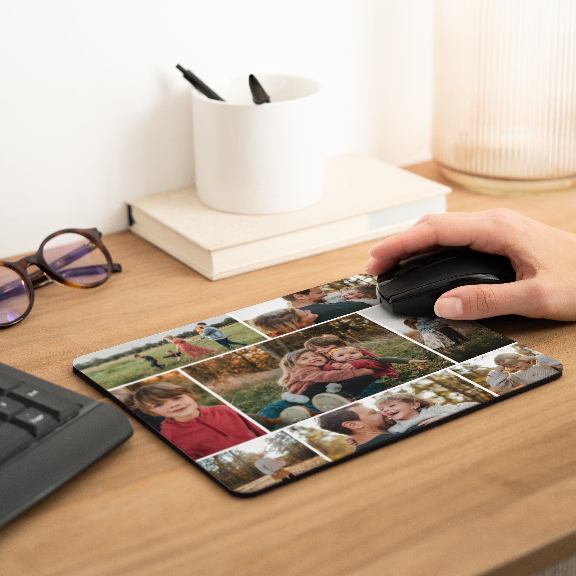 Mousepad Objekte Rechteck Unsere schöne Familie foto N° 2