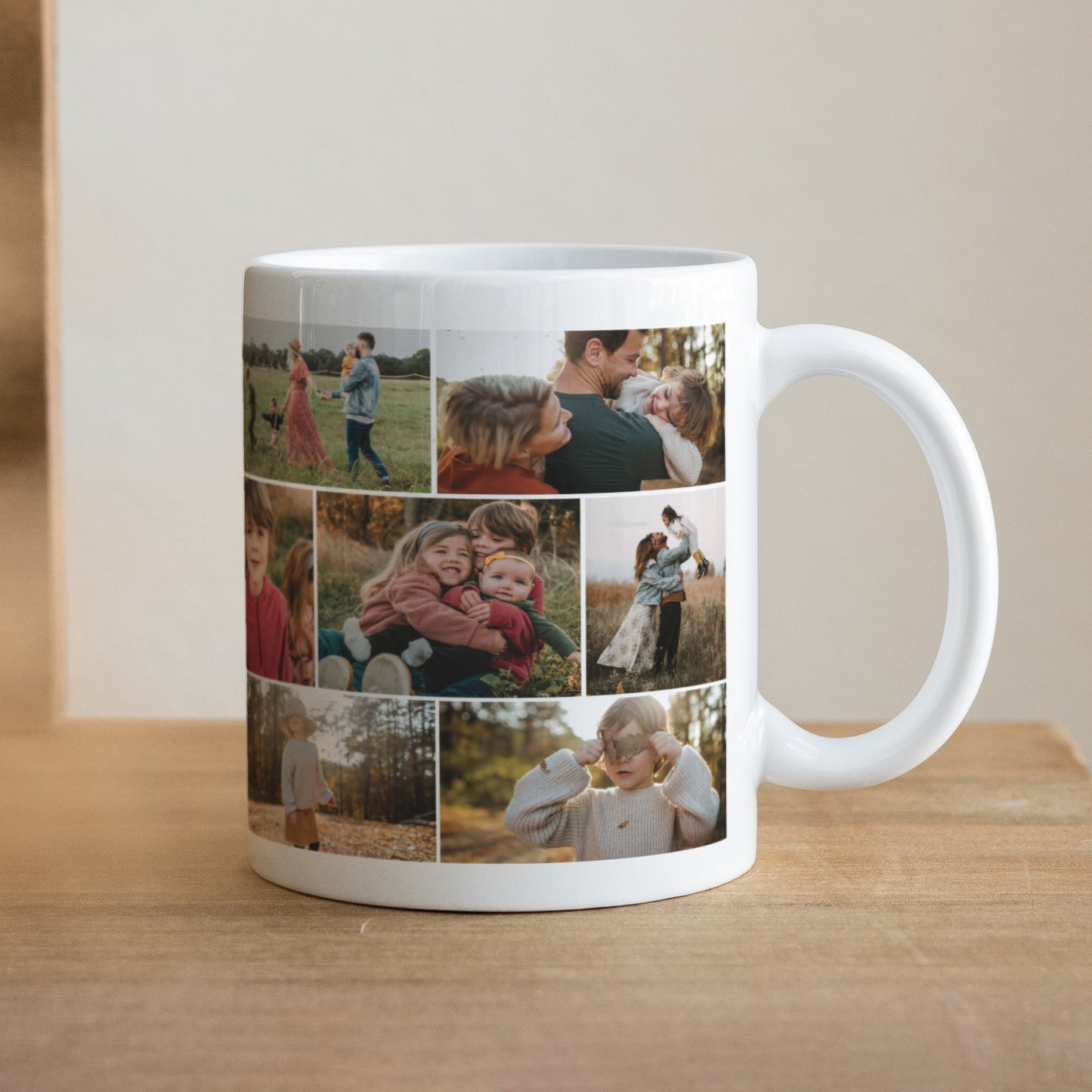 Tasse Objekte Weiß Unsere schöne Familie foto N° 1