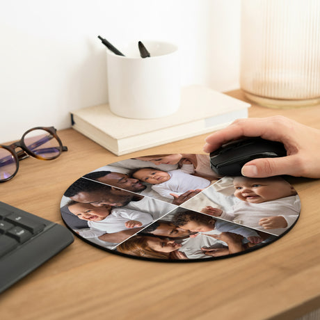 Mousepad Objekte Rund Die Kunst des Zusammenseins