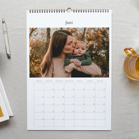 Kalender Weihnachten Wandgemälde A3 Familienerinnerungen