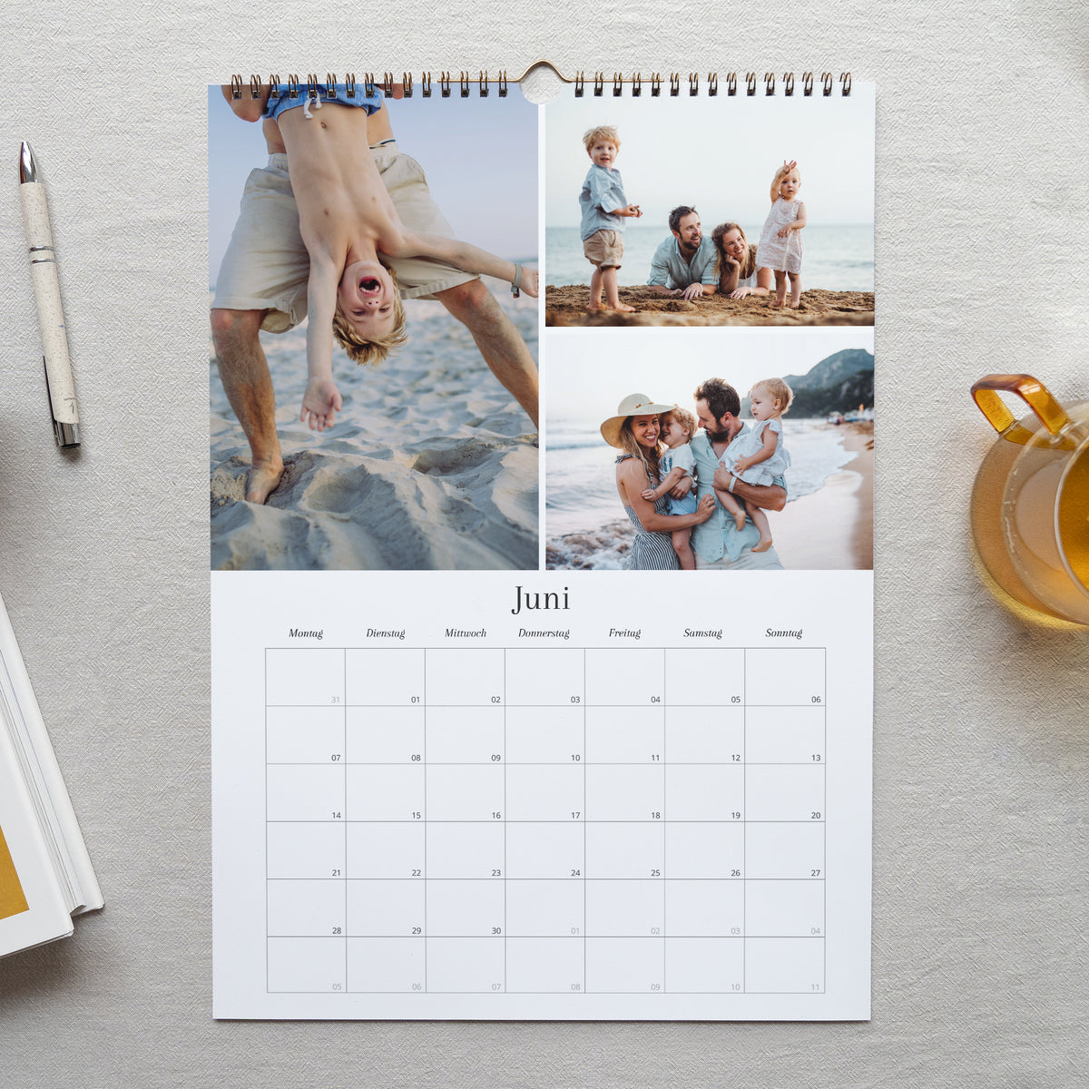Kalender Weihnachten Wandgemälde A3 Instant Naturel foto N° 2
