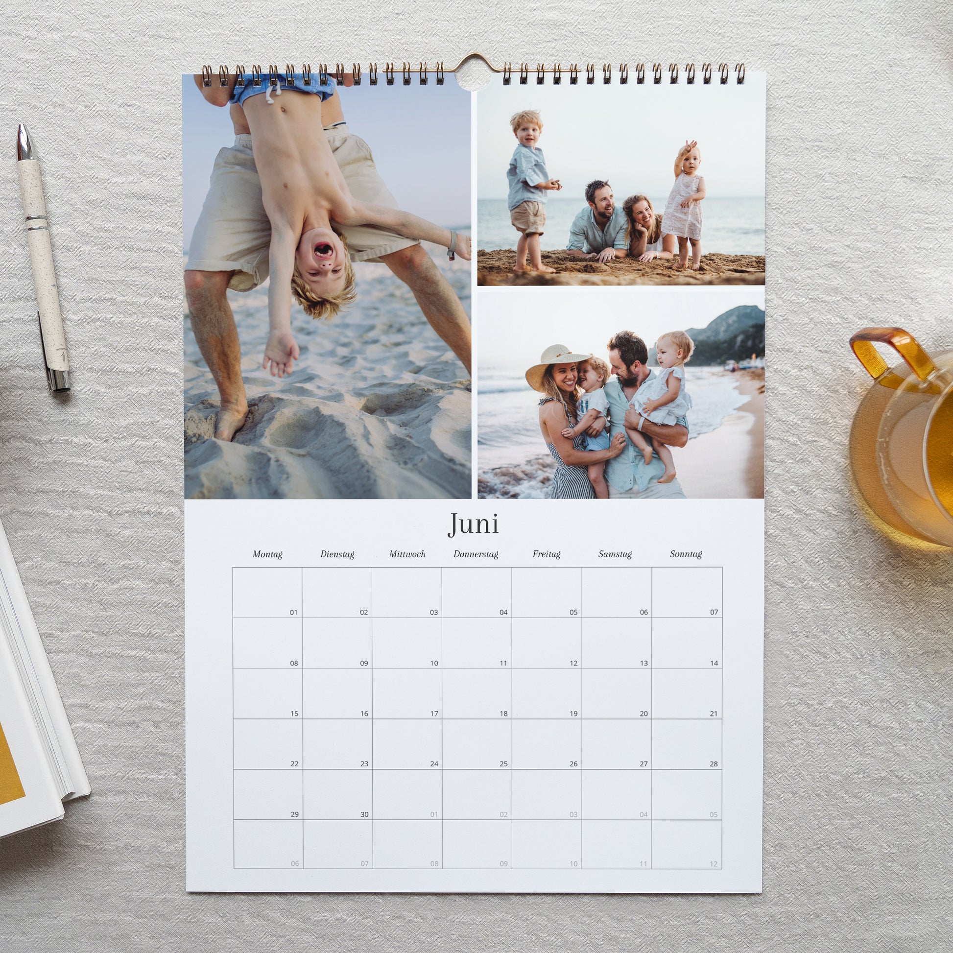 Kalender Weihnachten Wandgemälde A3 Instant Naturel foto N° 2