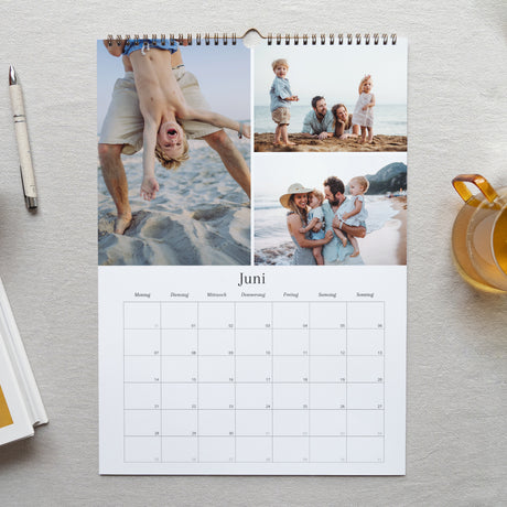 Kalender Weihnachten Wandgemälde A3 Instant Naturel