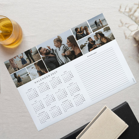Kalender Weihnachten Einseitiges Landschaftslayou Zu unseren Momenten