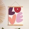 Poster Objekte Porträt Voll von Liebe foto N° 1