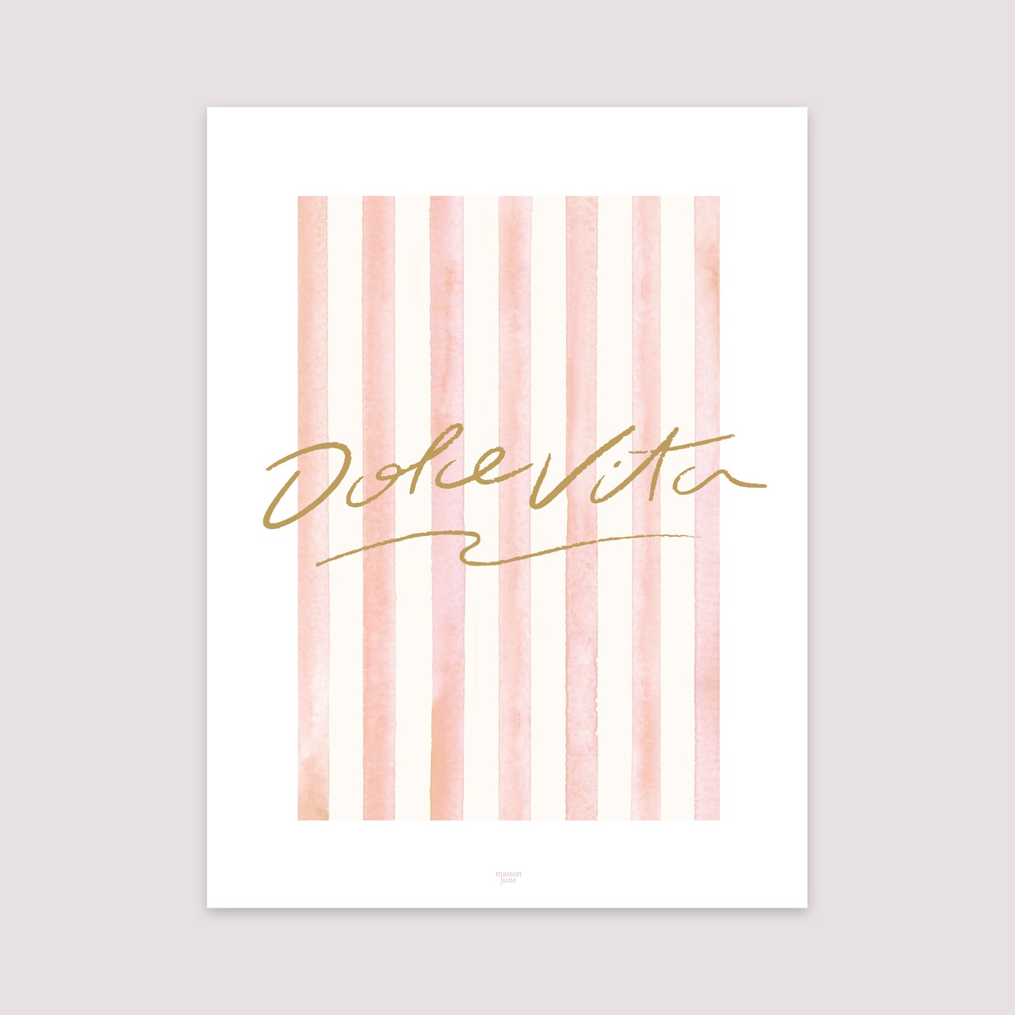 Poster Objekte Porträt Die süße rosa Lebensart foto N° 2
