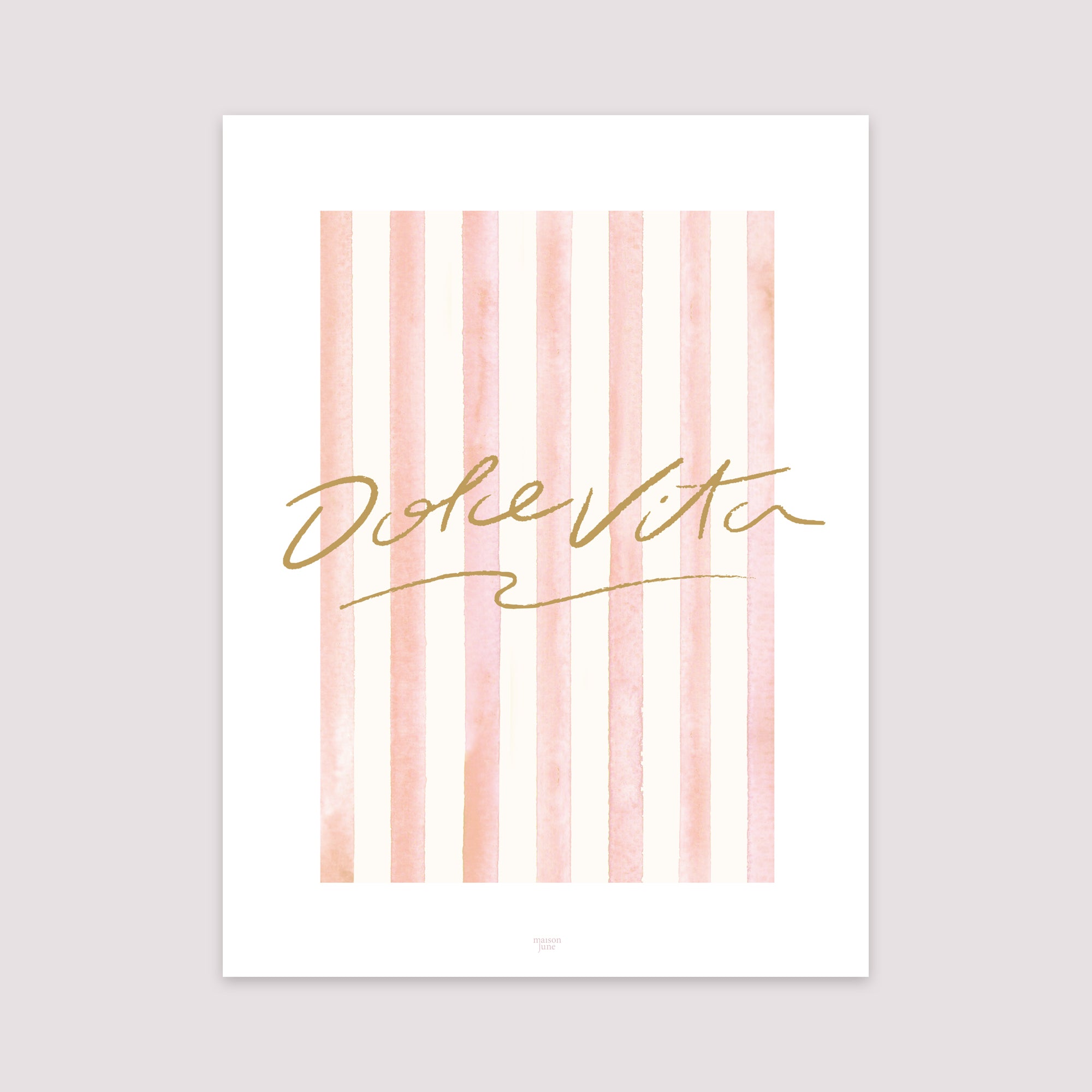 Poster Objekte Porträt Die süße rosa Lebensart foto N° 2