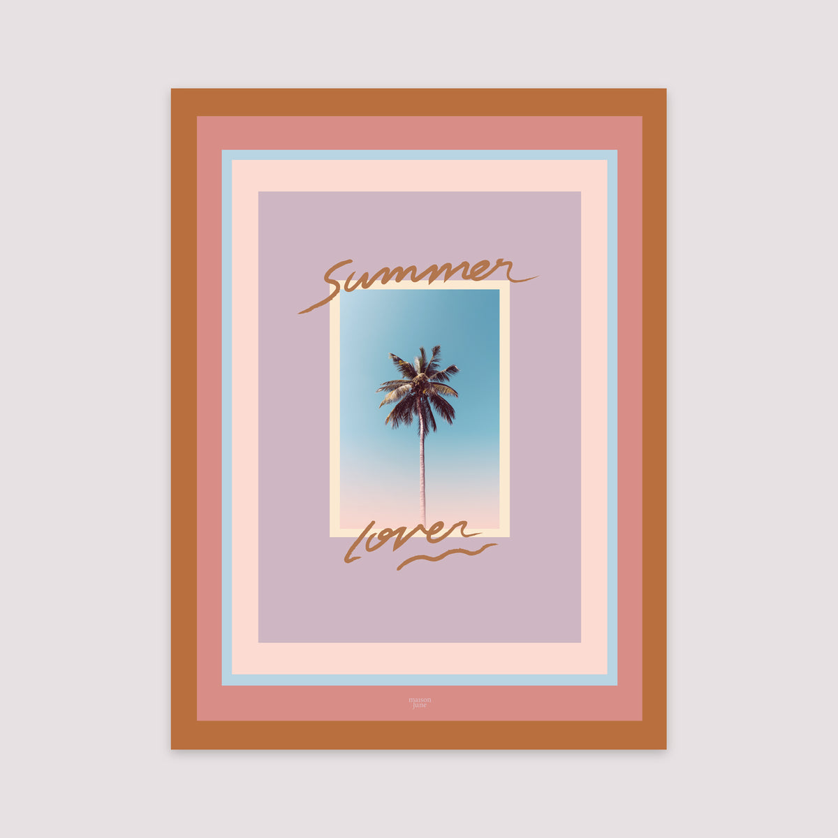 Poster Objekte Porträt Sommerliebhaber foto N° 2