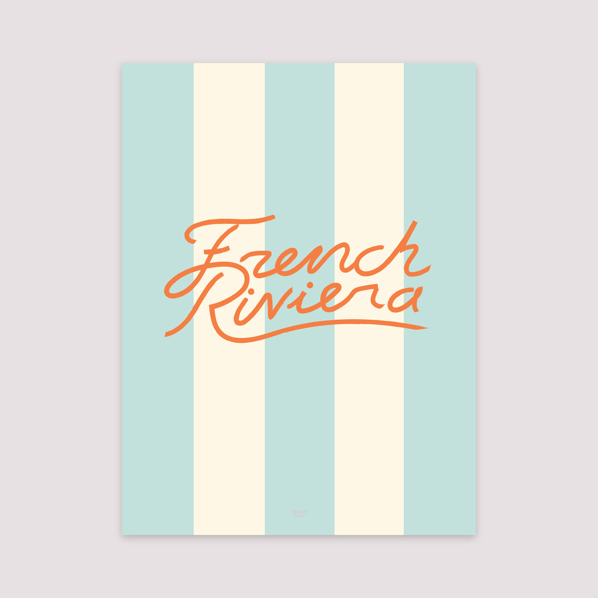 Poster Objekte Porträt Französische Riviera foto N° 2