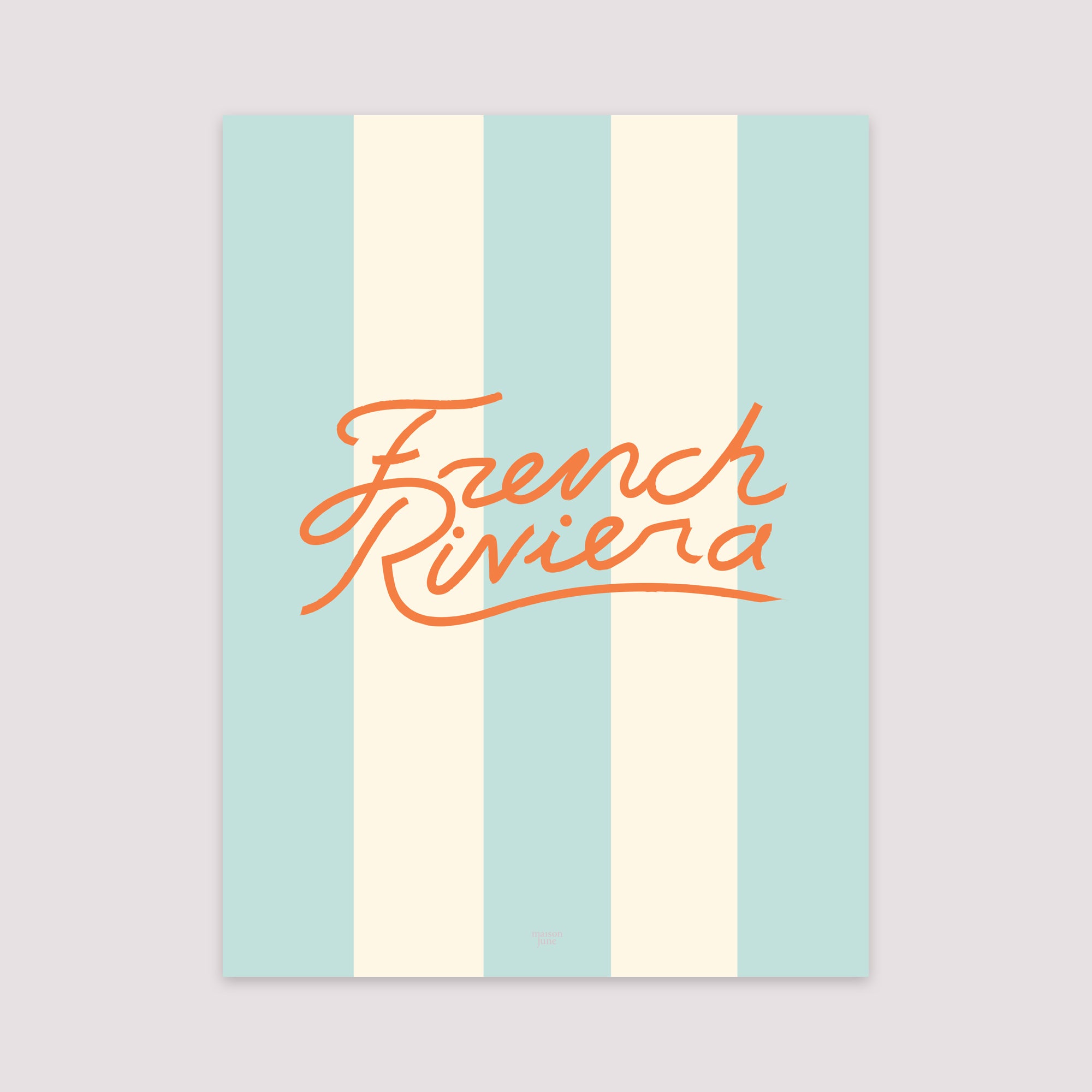 Poster Objekte Porträt Französische Riviera foto N° 2