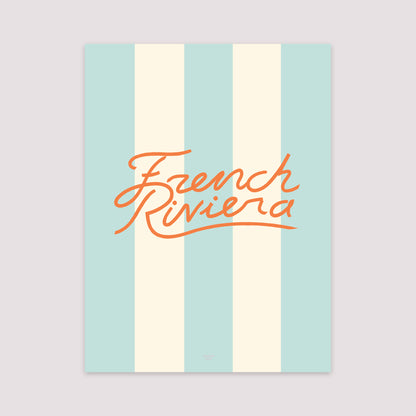 Poster Objekte Porträt Französische Riviera foto N° 2
