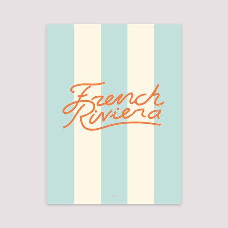 Poster Objekte Porträt Französische Riviera