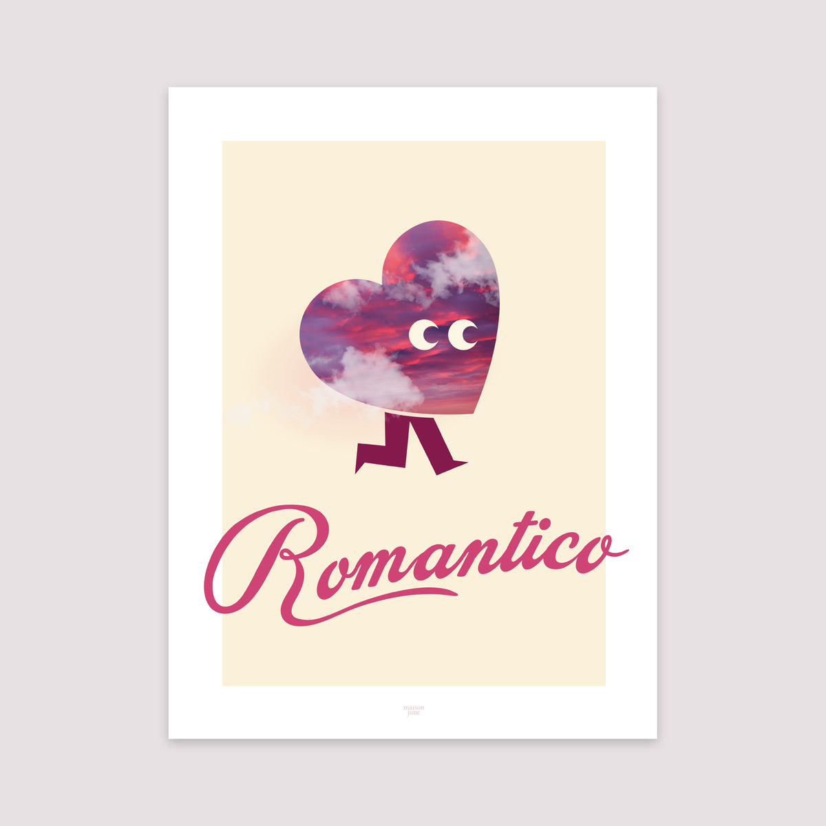Poster Objekte Porträt Der Romantiker foto N° 2