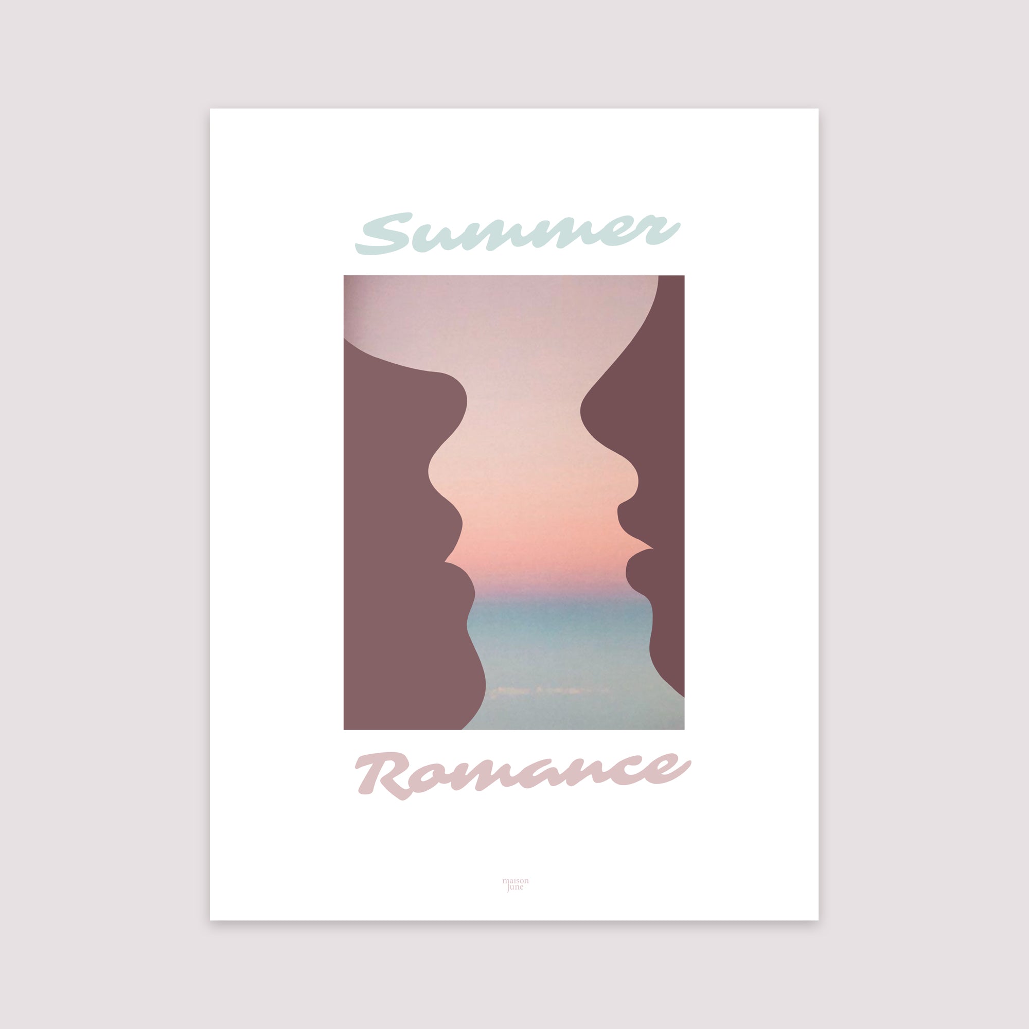 Poster Objekte Porträt Sommerromanze foto N° 2
