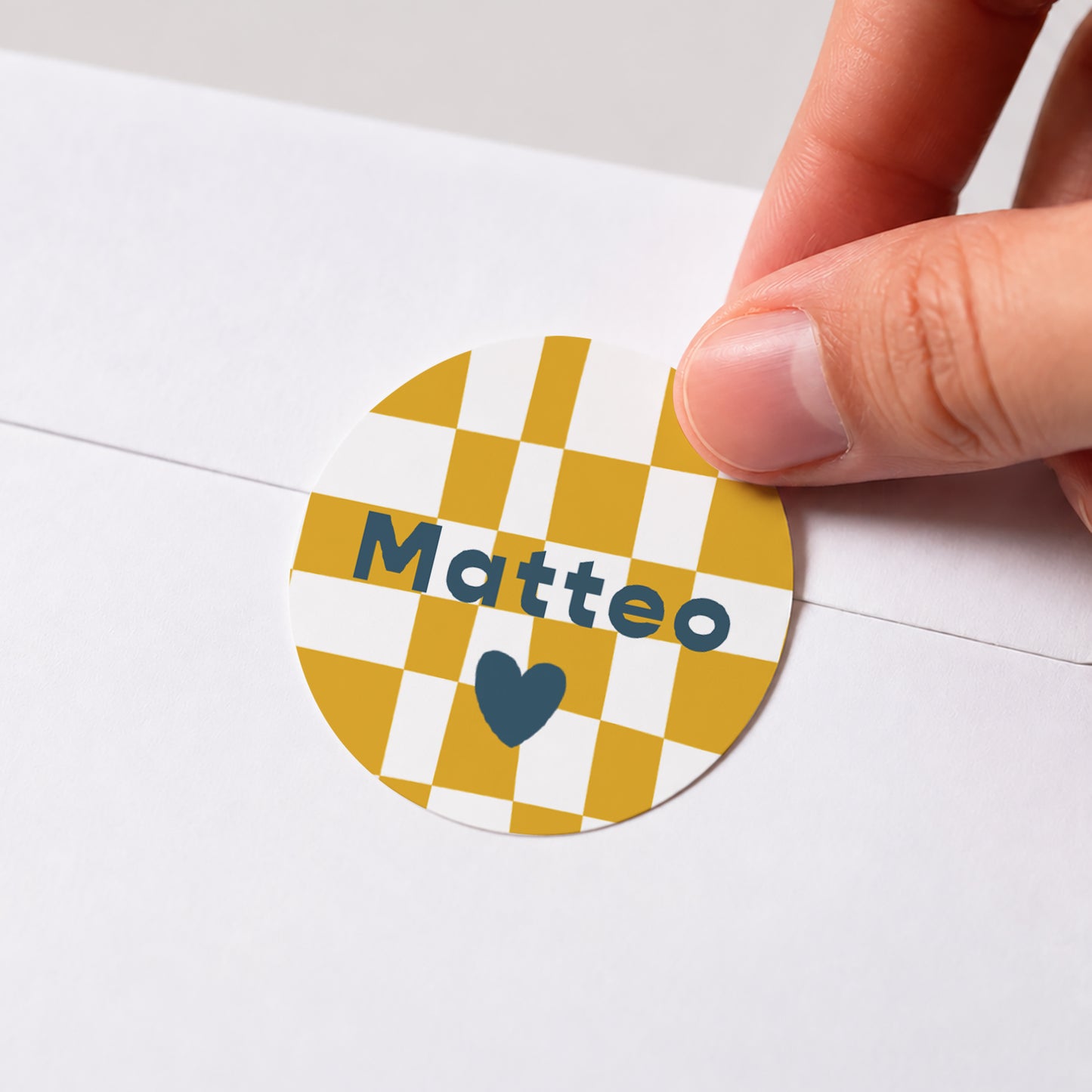 Sticker Geburt Rund Sonne Vibes foto N° 1