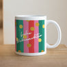 Tasse Objekte Weiß Jolly Glitter foto N° 1