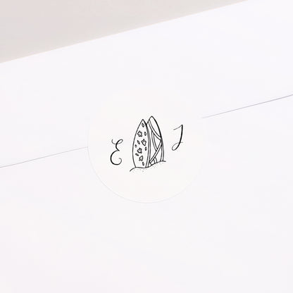 Sticker Hochzeit Rund Der Plan des Glücks foto N° 2