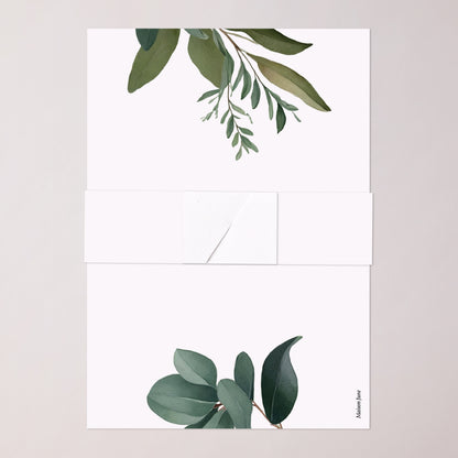 Hochzeitseinladung Banner, 2 Karten Liebesrand foto N° 5