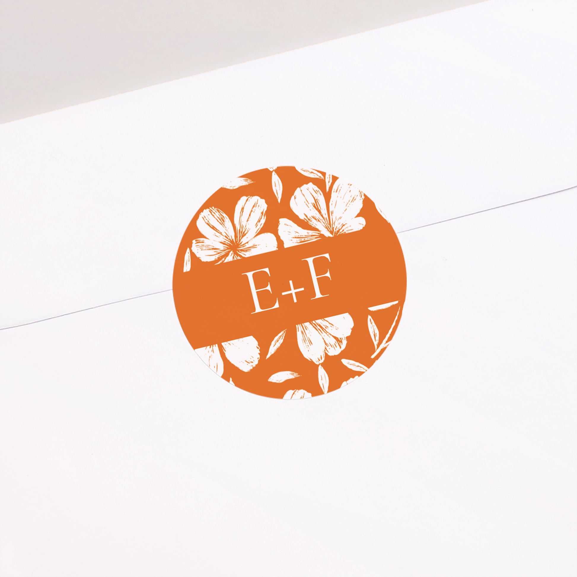 Sticker Hochzeit Rund Die Blumenwerkstatt foto N° 2