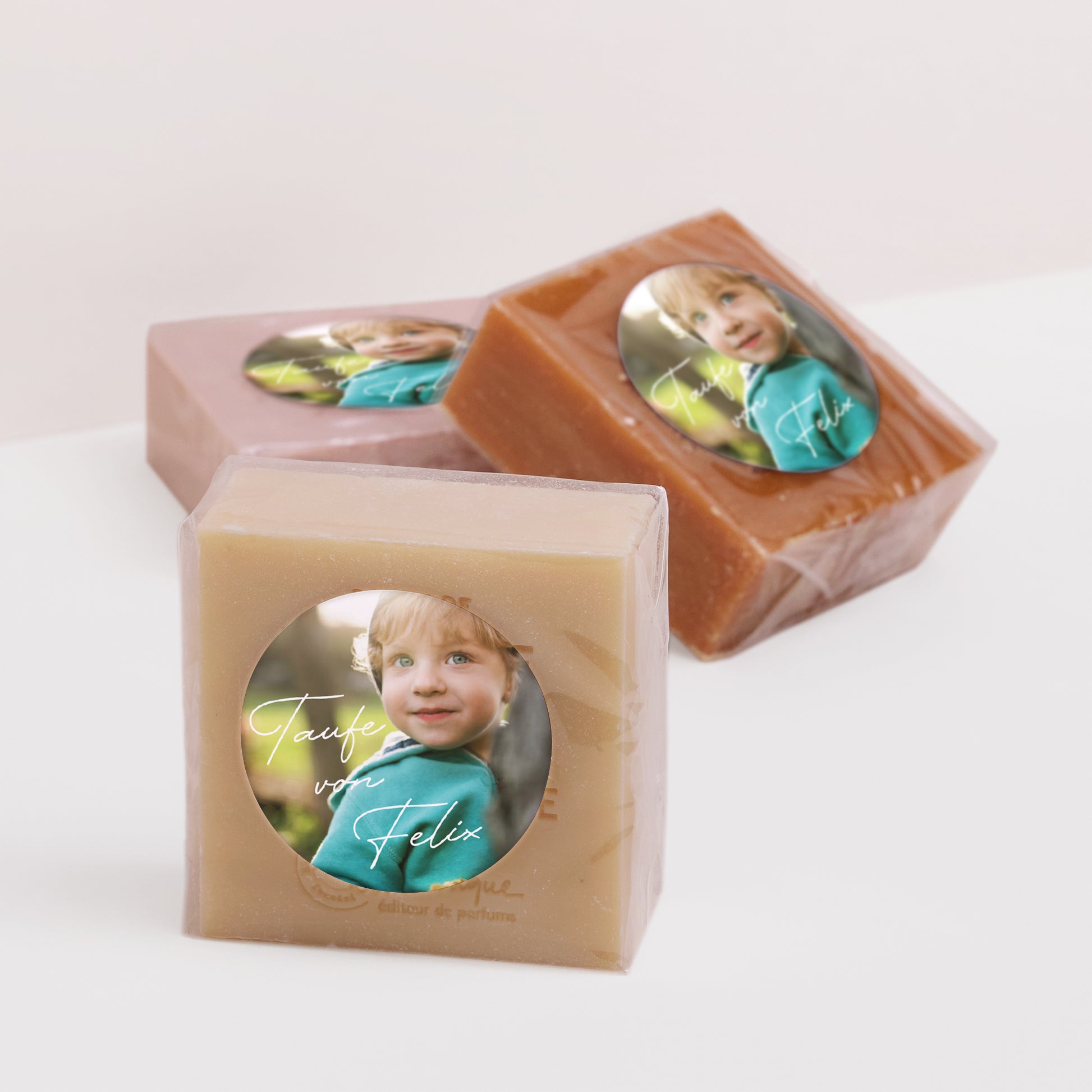 Sticker Taufe Rund Ein kostbarer Moment foto N° 3