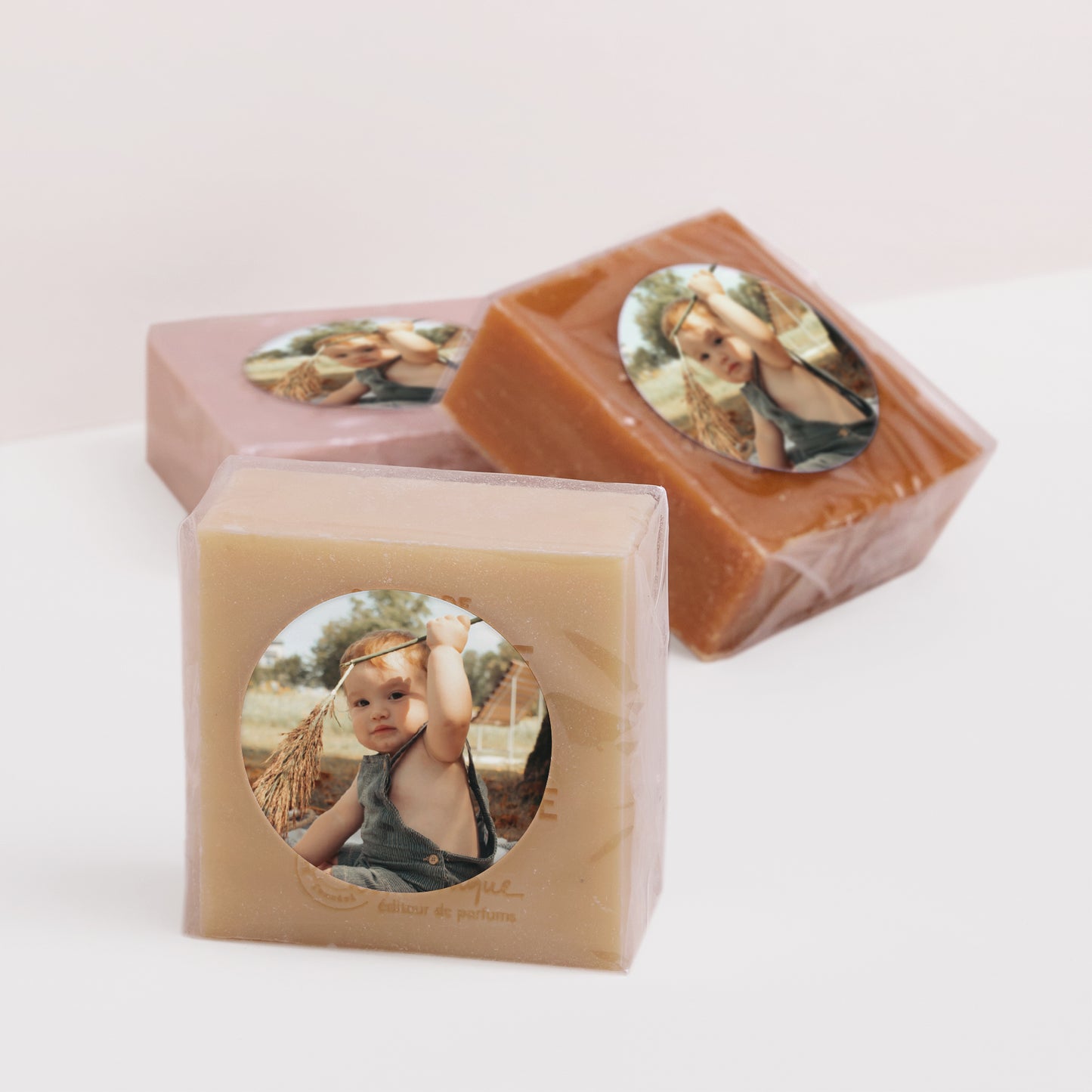 Sticker Taufe Rund Licht der Gnade foto N° 3