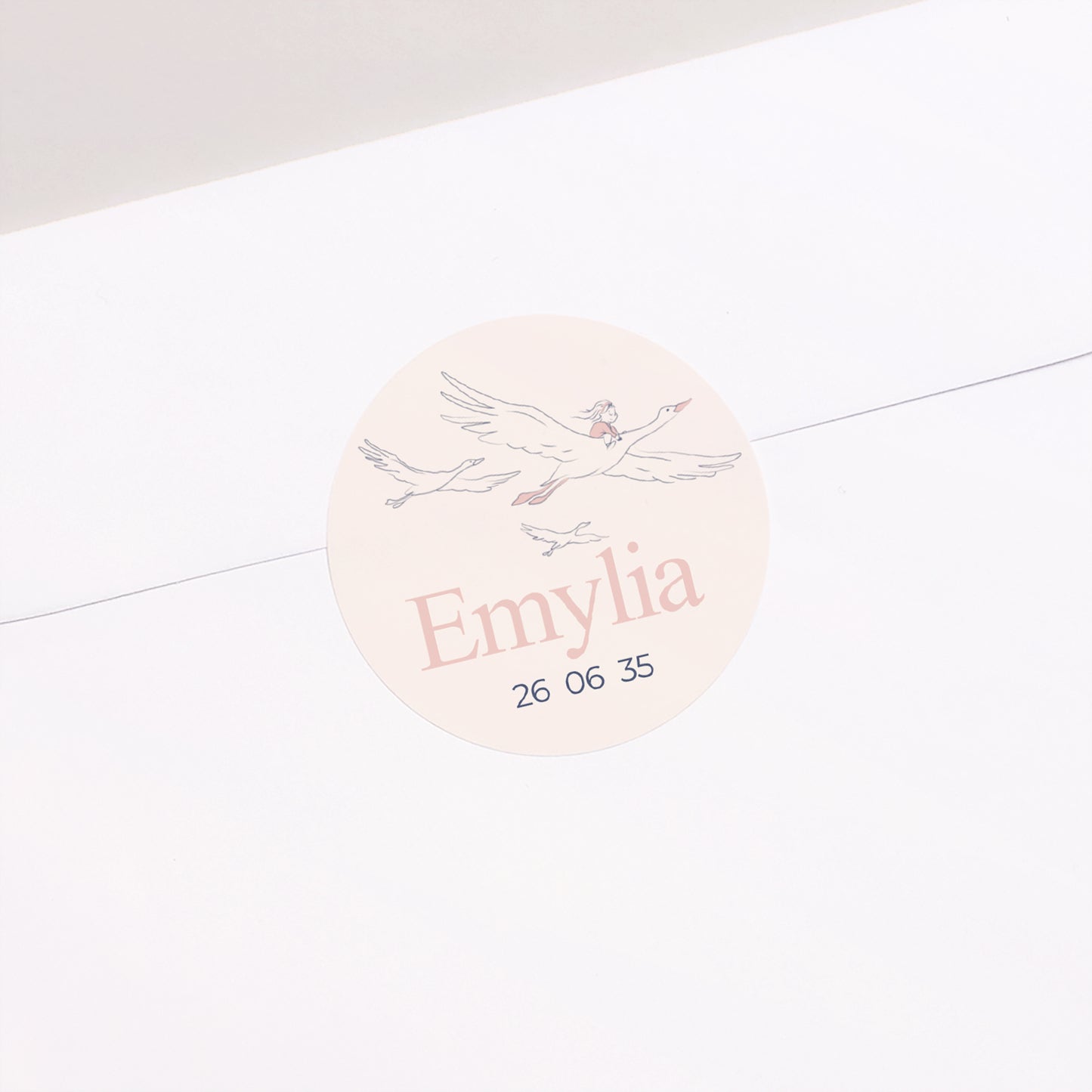 Sticker Taufe Rund ein sanfter Aufstieg foto N° 2