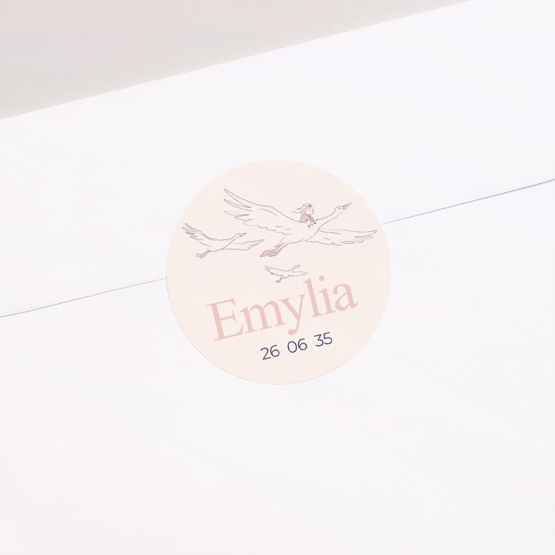 Sticker Taufe Rund ein sanfter Aufstieg foto N° 2