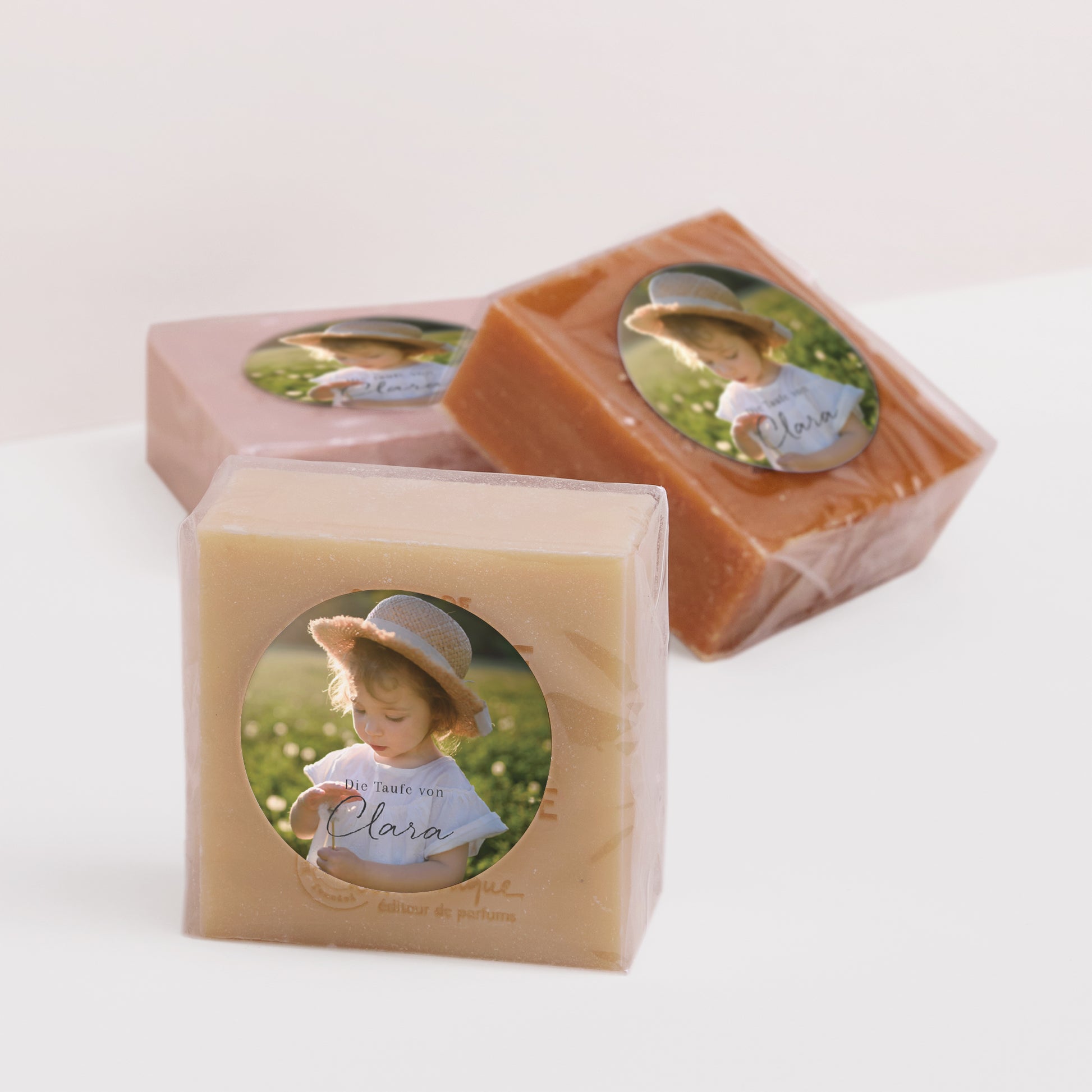 Sticker Taufe Rund Essenz des Moments foto N° 3