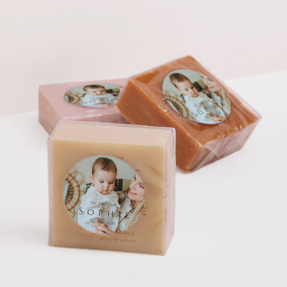 Sticker Taufe Rund Unter dem Blick Gottes foto N° 3