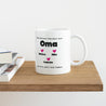 Tasse Objekte Weiß Die kleinen Herzen von Oma foto N° 4