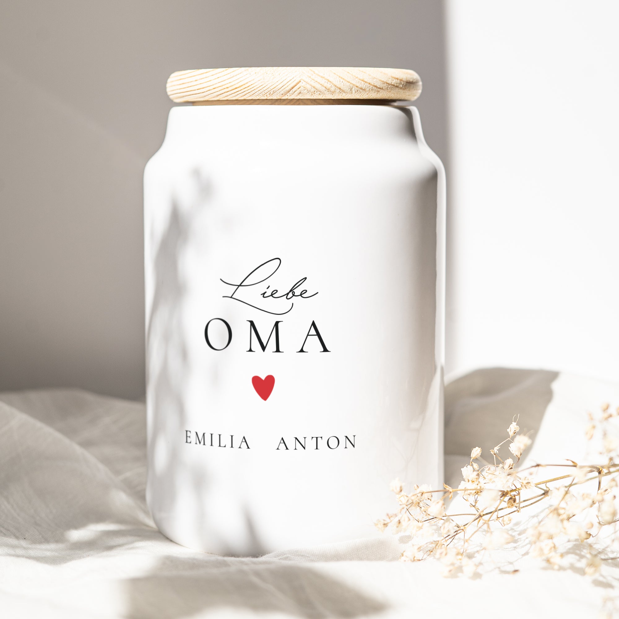 Keramiktopf Objekte 65 cl Love Oma foto N° 1